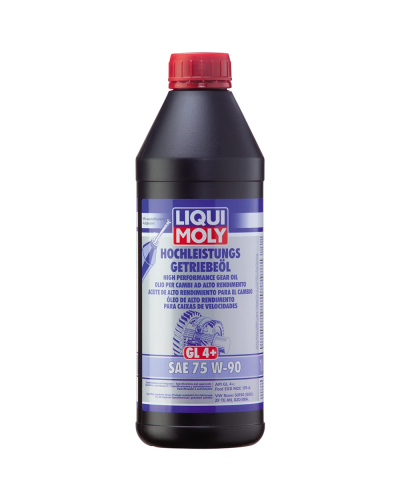 Sürətlər qutusu üçün yağ Liqui Moly Hochleistungs-Getriebeöl GL4+ SAE 75W-90 4434/3979 1 lt