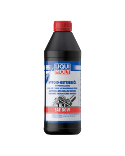 Sürətlər qutusu üçün yağ Liqui Moly Hypoid-Getriebeöl GL5 SAE 80W 1025 1 lt