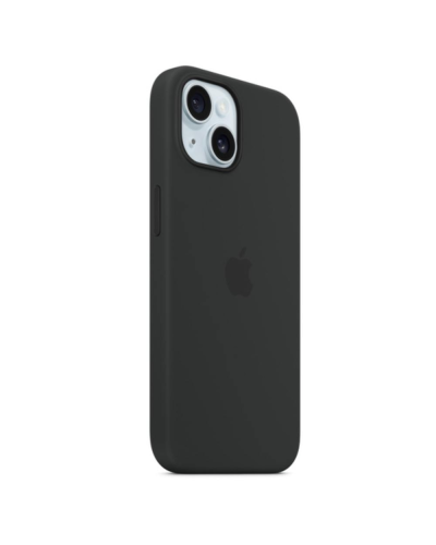 Qoruyucu örtük iPhone 15 Silicone W/MagSafe Black MT0J3ZM/A