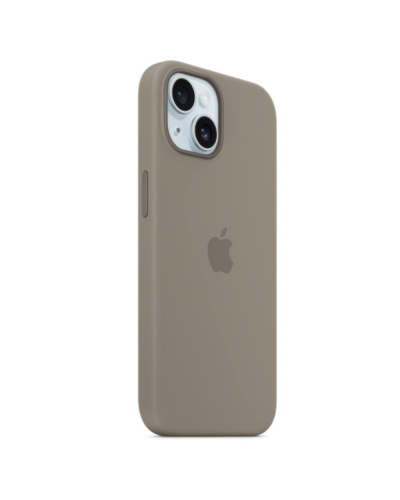 Qoruyucu örtük iPhone 15 Silicone W/MagSafe Clay MT0Q3ZM/A