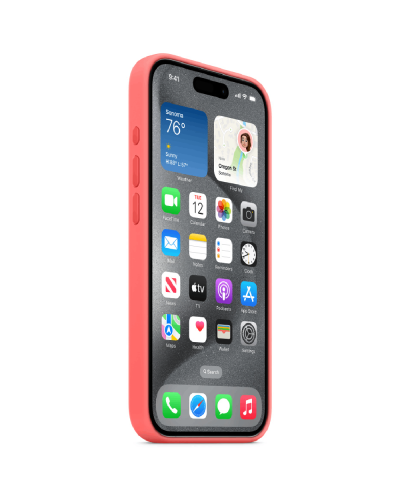 Qoruyucu örtük iPhone 15 Pro W/MagSafe Guava MT1G3ZM/A