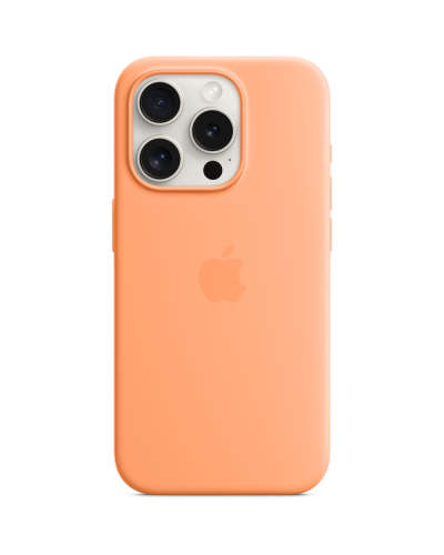 Qoruyucu örtük iPhone 15 Pro W/MagSafe Orange Sorbet MT1H3ZM/A