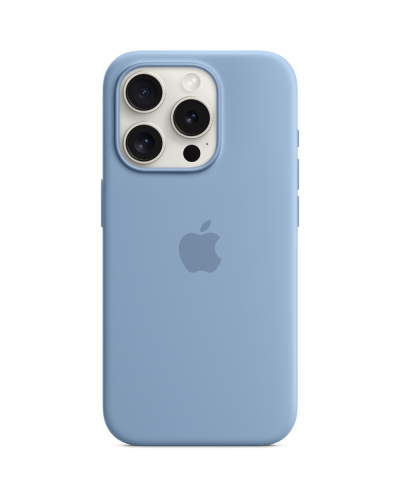 Qoruyucu örtük iPhone 15 Pro W/MagSafe Winter Blue MT1L3ZM/A