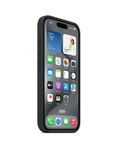 Qoruyucu örtük iPhone 15 Pro Max W/MagSafe Black MT1M3ZM/A