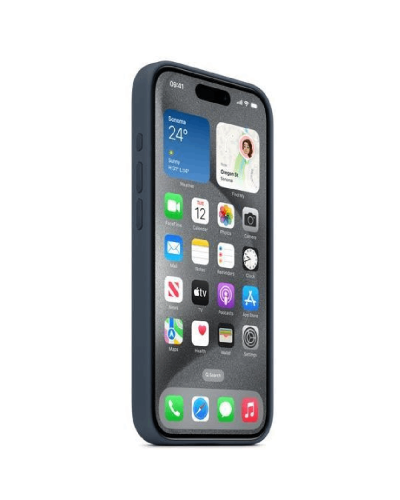 Qoruyucu örtük iPhone 15 Pro Max W/MagSafe Storm Blue MT1P3ZM/A