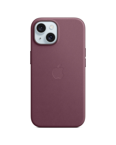 Qoruyucu örtük iPhone 15 FineWoven W/MagSafe Mulberry MT3E3ZM/A