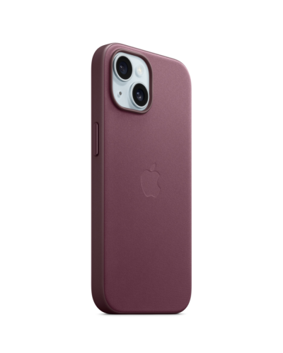 Qoruyucu örtük iPhone 15 FineWoven W/MagSafe Mulberry MT3E3ZM/A