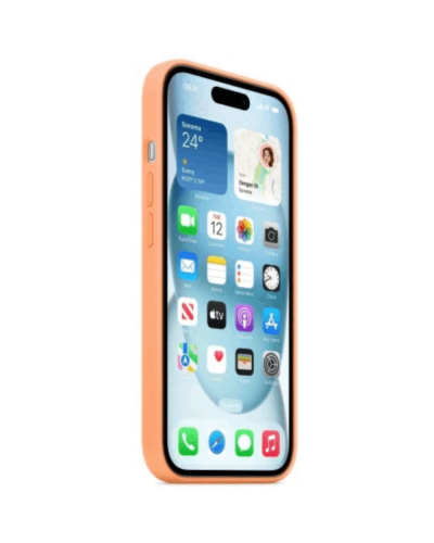 Qoruyucu örtük iPhone 15 Plus W/MagSafe Orange Sorbet MT173ZM/A