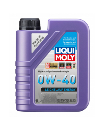 Mühərrik yağı Liqui Moly Leichtlauf Energy 0W-40 21223