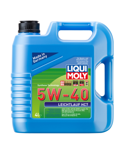 Mühərrik yağı Liqui Moly Leichtlauf HC7 5W-40  (1382)