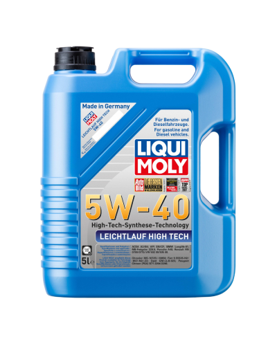 Mühərrik yağı Liqui Moly Leichtlauf High Tech 5W-40 (2328/8029)