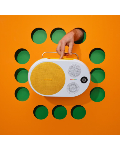 Polaroid Music Player P4 Yellow & White