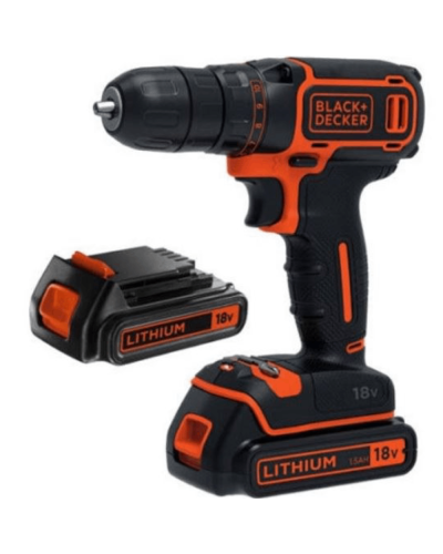 Drel-Şurup bağlayan Black&Decker BDCDD12B-QW SET (2X1.5)