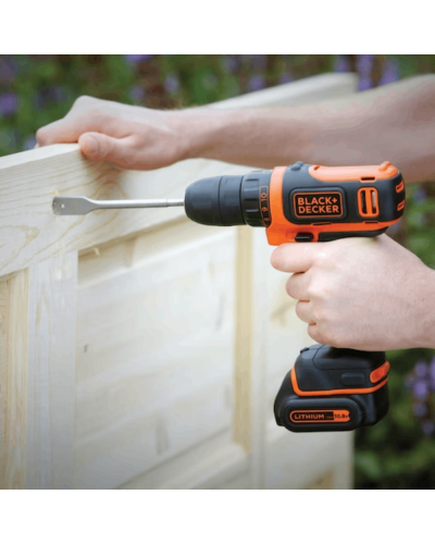 Drel-Şurup bağlayan Black&Decker BDCDD12B-QW SET (2X1.5)