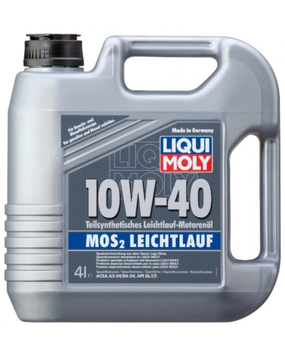 Mühərrik yağı Liqui Moly MoS2 Leichtlauf Super Motoroil 10W-40  (2627/1917)