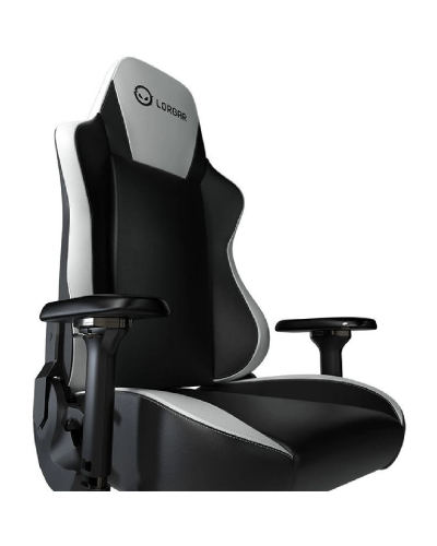 Gaming Chair Lorgar Base 311 Black White / LRG-CHR311BW