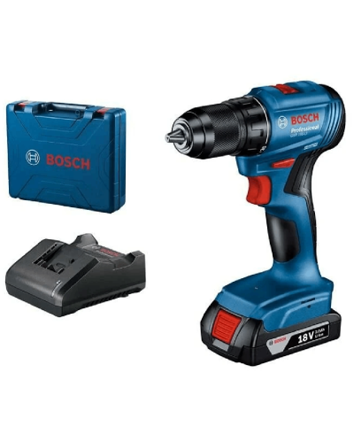 Drel-şurup bağlayan Bosch GSR 185 LI (CASE+2X2.0)