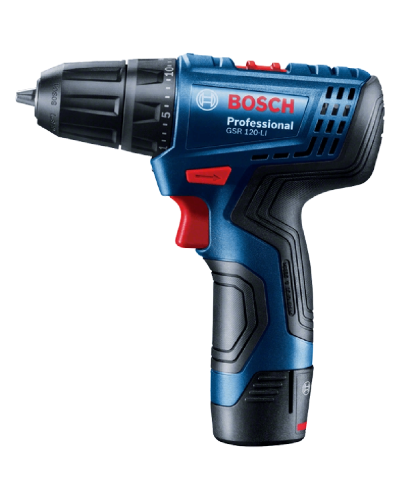 Drel-şurup bağlayan Bosch GSR 120 Li (SET+2X2.0)