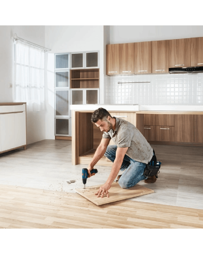 Drel-şurup bağlayan Bosch GSR 120 Li (SET+2X2.0)