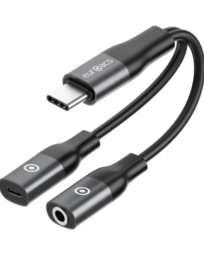Euroacs Adapter Type-C to Type-C+AUX / EU-P357