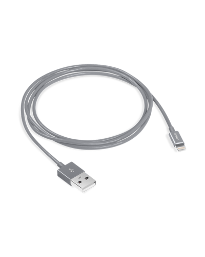 TTEC Lightning USB Charge/Data Cable Gray 2DK7508GR