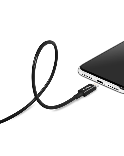 TTEC Lightning USB Charge/Data Cable Black MFI / 2DKM01S