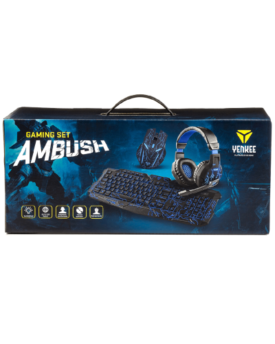 Yenkee Gaming Keyboard Set Ambush