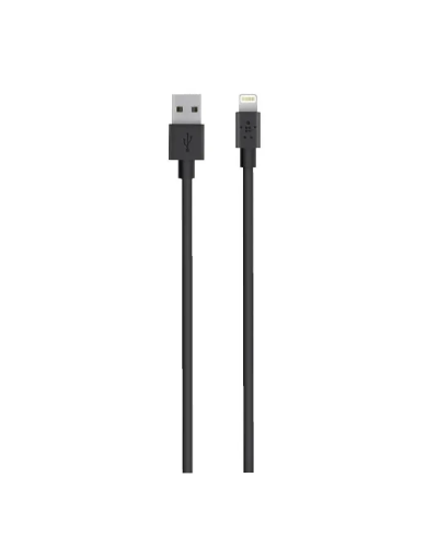 Belkin USB 2.0  Lightning 1.2m Black / F8J023BT04-BLK