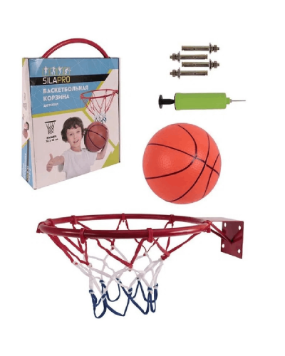 Uşaqlar üçün Funksional SilaPro basketbol səbəti top nasos daxil 3046973332866