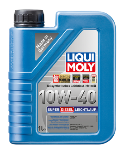 Mühərrik yağı Liqui Moly Super Dizel Leichtlauf 10W-40 (1434)