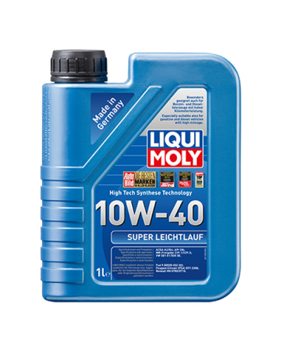 Mühərrik yağı Liqui Moly Super Leichtlauf 10W-40 (1300/1928)