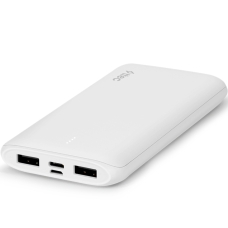 Ttec Powerbank Powerslim Duo 10000 mAh White / 2BB163B