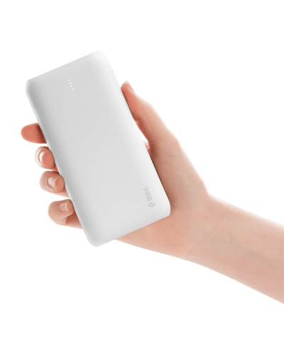 Ttec Powerbank Powerslim Duo 10000 mAh White / 2BB163B