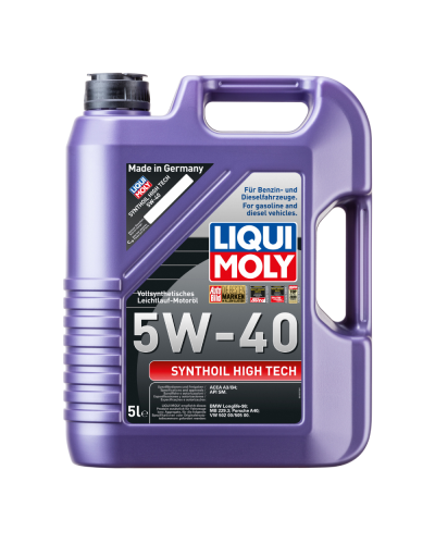 Mühərrik yağı Liqui Moly Synthoil High Tech 5W-40 1307/1925