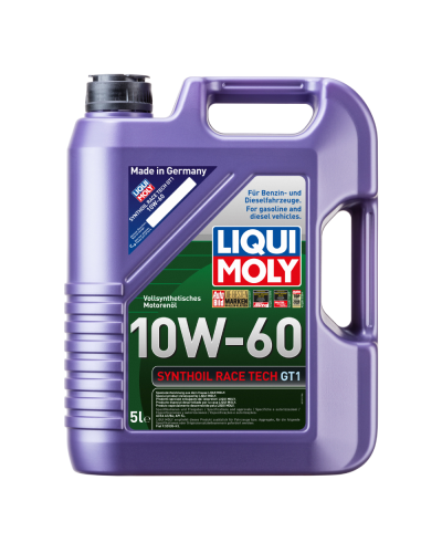 Mühərrik yağı Liqui Moly Synthoil Race Tech Gt1 10W-60 1391/1944