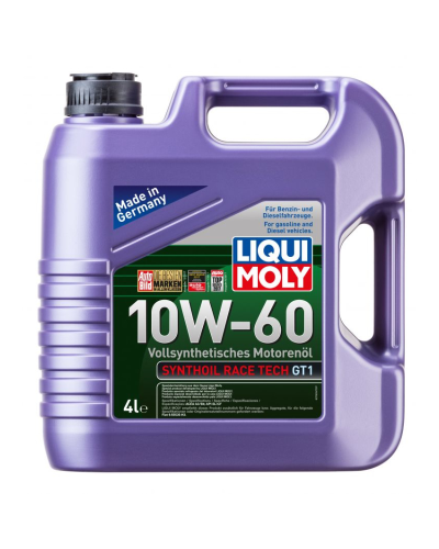 Mühərrik yağı Liqui Moly Synthoil Race Tech Gt1 10W-60 7535