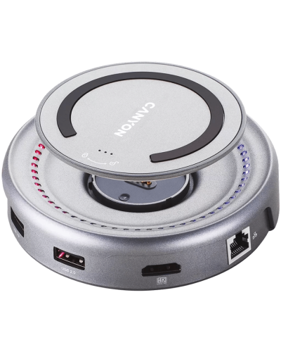 Canyon Multiport QI Charger+Hub 6in1 DS-7 / CNS-TDS07DG
