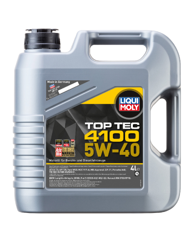 Mühərrik yağı Liqui MolyTop Tec 4100 5W-40 2195/7547