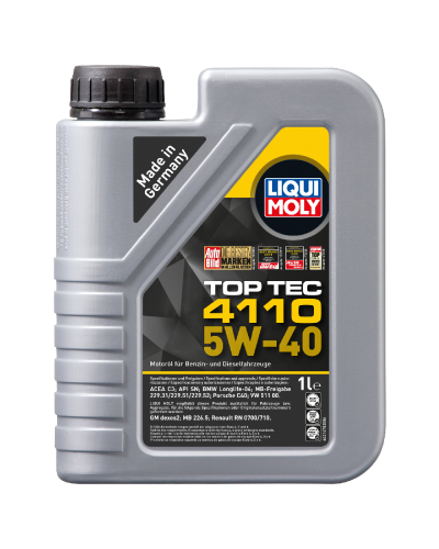 Mühərrik yağı Liqui Moly Top Top Tec 4110 5W-40 21478