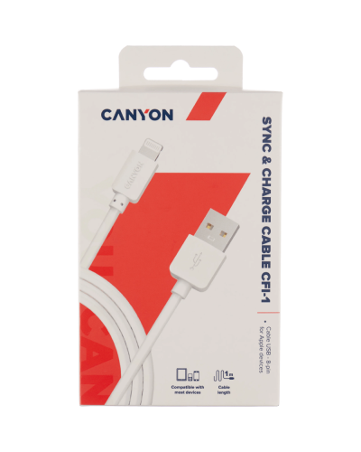 Canyon Cable USB to Lightning White / CNE-CFI1W