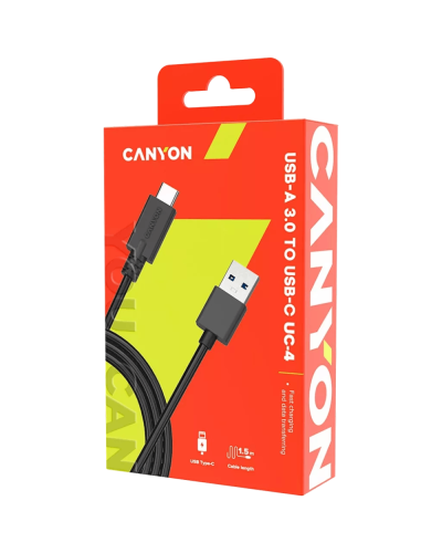 Canyon Cable USB to Type-C Black / CNE-USBC4B