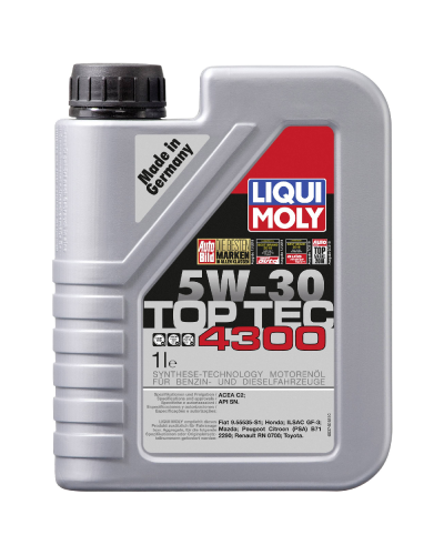 Mühərrik yağı Liqui Moly Top Tec 4300 5W-30  3740/8030