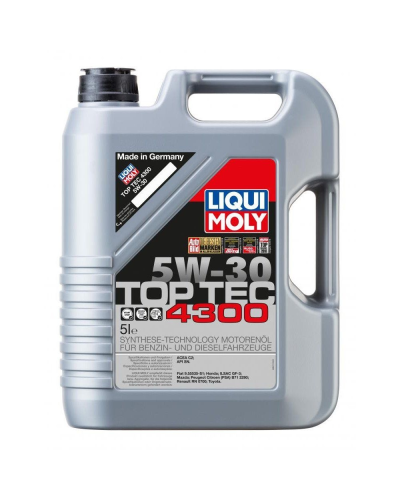 Mühərrik yağı Liqui Moly Top Tec 4300 5W-30 3741/8031