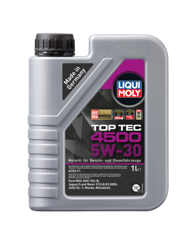 Mühərrik yağı Liqui Moly Top Tec 4500 5W-30 2317/3724