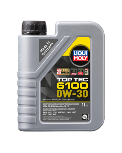 Mühərrik yağı Liqui Moly Top Tec 6100 0W-30 (20777)