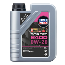 Mühərrik yağı Liqui Moly Top Tec 6400 0W-20 (21584)
