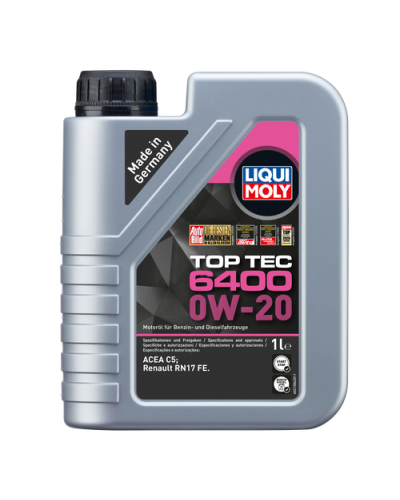 Mühərrik yağı Liqui Moly Top Tec 6400 0W-20 (21584)