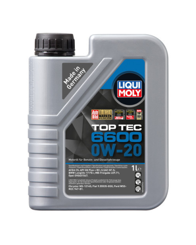 Mühərrik yağı Liqui Moly Top Tec 6600 0W-20 (21410)