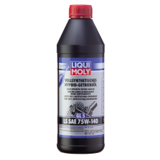 Sürətlər qutusu üçün yağ Liqui Moly Vollsynthetisches Hypoid-Getriebeöl GL5 LS SAE 75W-140 4421 1 lt