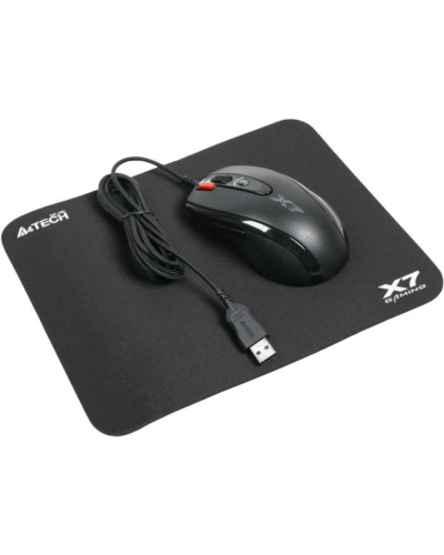 Gaming mouse + Pad A4Tech X-7120 X7 USB Black